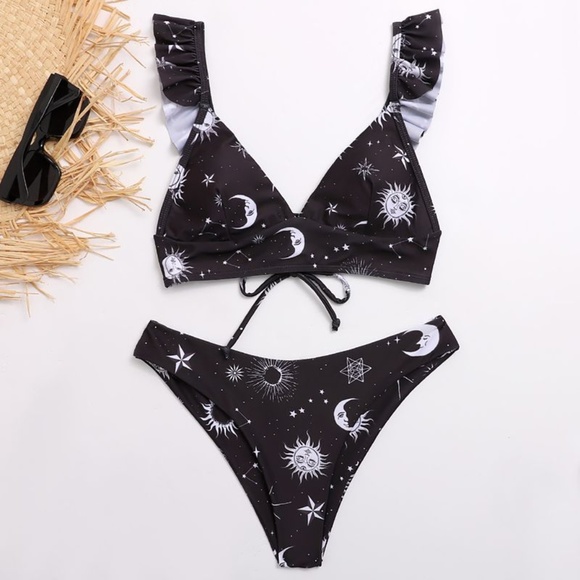 Astronomy Bikini Set  Celestial 2-Piece Swimsuit - Picture 1 of 5